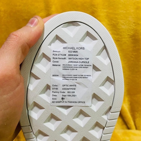 Rare unreleased Michael Kors sample shoes Sneakers
Geobasket - Picture 6 of 8